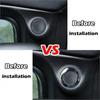 Chrome Cargo Trunk Speaker Frame Bezel Cover Trim For Jeep Grand Cherokee 11-20