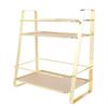Countertop Shelf Minimalist Metal Space Saving Stable 2 Tier Bathroom   for Cosmetics Perfume