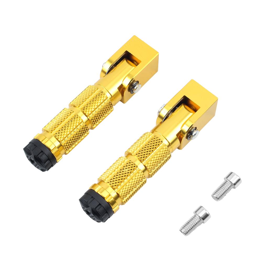 Universal 8mm Motorcycle Foldable Foot Pegs M3 Monkey Aluminium Alloy Foot Rest Pedal Motorbike Modified Parts Enduro