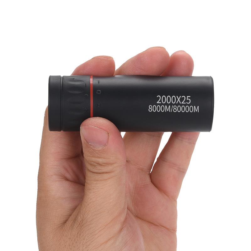 2000x25 Monoculară Cameră pentru telefon mobil de înaltă definiție Mini telescoape portabile pentru exterior Producători transfrontalier.