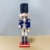 1Pcs 30Cm Cartoon Walnut Soldier Home Decoration Christmas Ornament Wooden Nutcracker Puppet Desktop Decor