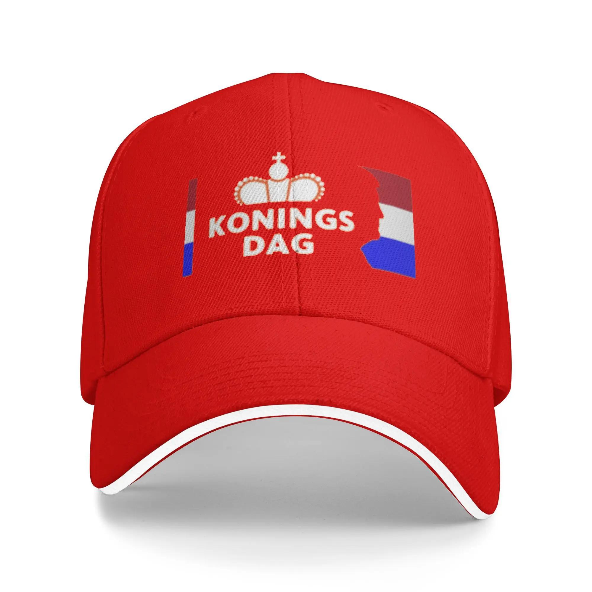 

Summer Koninginnedag Baseball Cap Holland Festival Tennis Skate Casual Design Sun Trucker Hat Female Male Wholesale Snapback Cap One Size