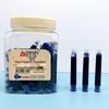 50 Erasable Blue Ink Cartridges for Student Fountain Pens – Large Capacity, Replaceable, Cartridge-Packed