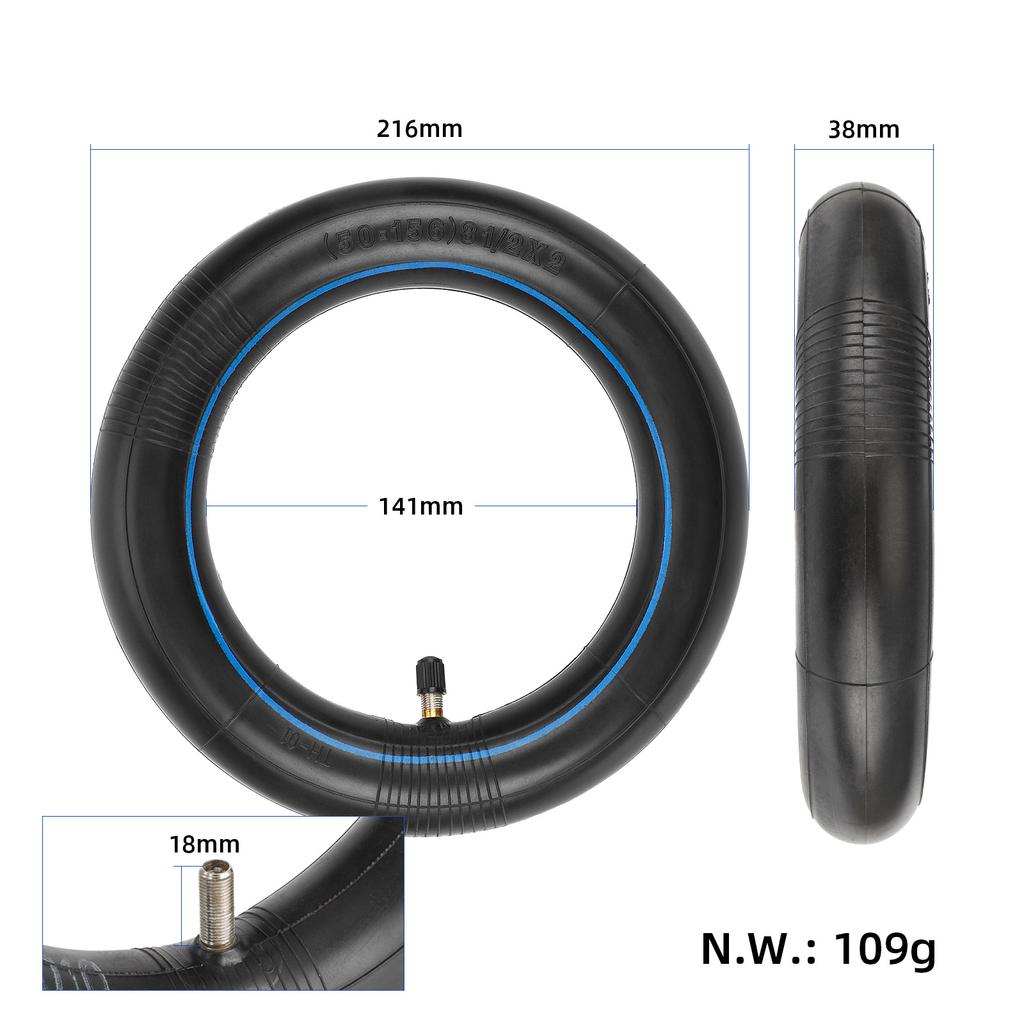 8.5x2 Inch Outer Tire or Inner Tube for Xiaomi M365 Pro S1 Pro2 Mi Electric Scooter 3 Front Rear Wheel Tyre Replacements Parts