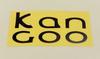 Matte Black Kangoo Emblem Sticker for Renault Kangoo