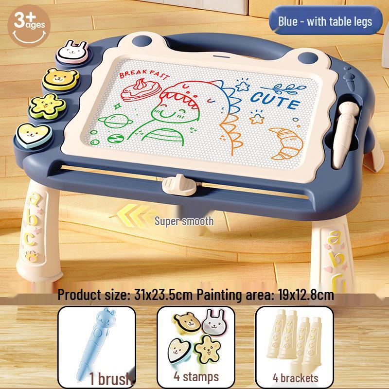 Colorful Magnetic Drawing Board for Kids - Detachable Writing & Graffiti Tool for Kindergarten Learning