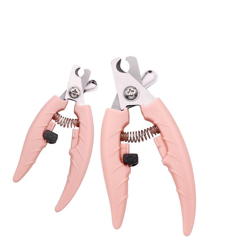 New Dog Nail Clipper Scissors Kitten Nail Toe Claw Clippers Trimmer Labor-Saving Grooming Tools for Animals General Pet Supplies