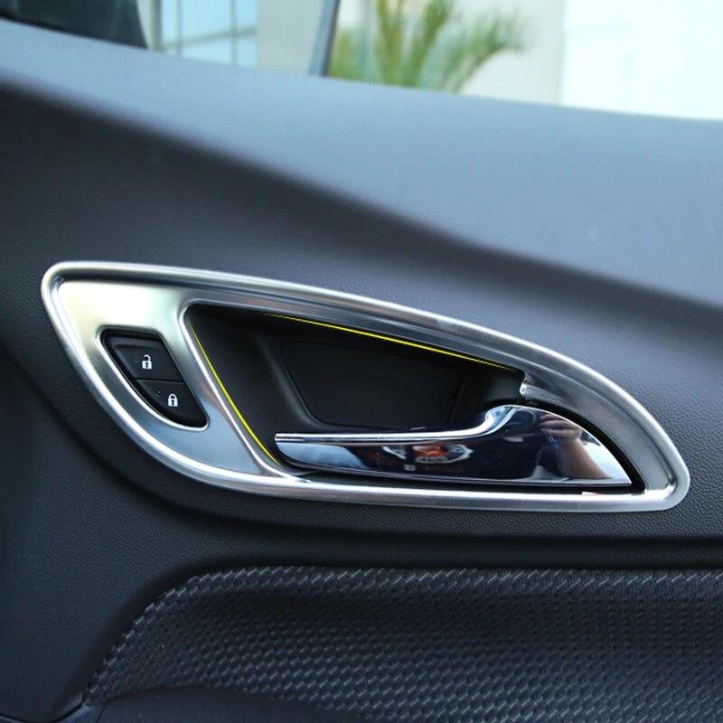 My Good Car Car Styling Cover Protect Stick Trim Door Inner Built Handle Bowl 4pcs For Chevrolet Equinox 2017 2018