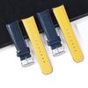 Compatible Blue Angel 1st, 2nd, 3rd Gen AT8020-54L/8020-03L Breathable Blue Cowhide Watch Strap