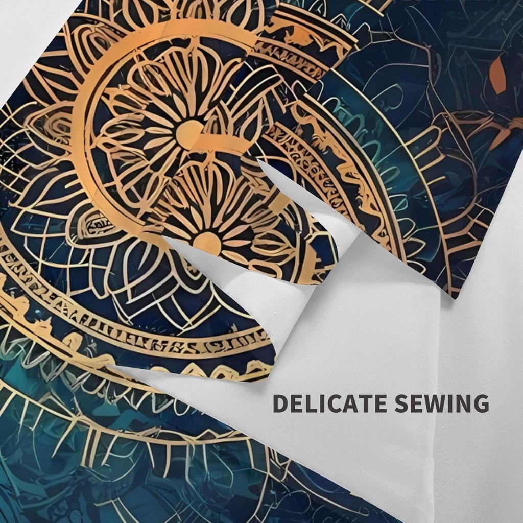 Hanging for Living Room Starry Sky Mandala1 Tapestry Modern Wall Art Wall Blanket Aesthetic Tapestrys Indoor Outdoor Tapestries