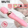10 Speeds Heating AV Vibrators Magic Wand Vibrators Clitoral Stimulators Vaginal G-spot Massagers Women's Masturbators Sex Toys
