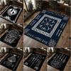 1Pc Viking Runes Print Rug - Home Decoration Carpet For Living Room Bedroom Flooring Computer Chair Area Rug