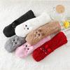 Calzini carini addensati più calzini invernali caldi da donna in cotone Calza da orso Kawaii Regalo di Natale Camera da letto divertente Calzino femminile nuovo
