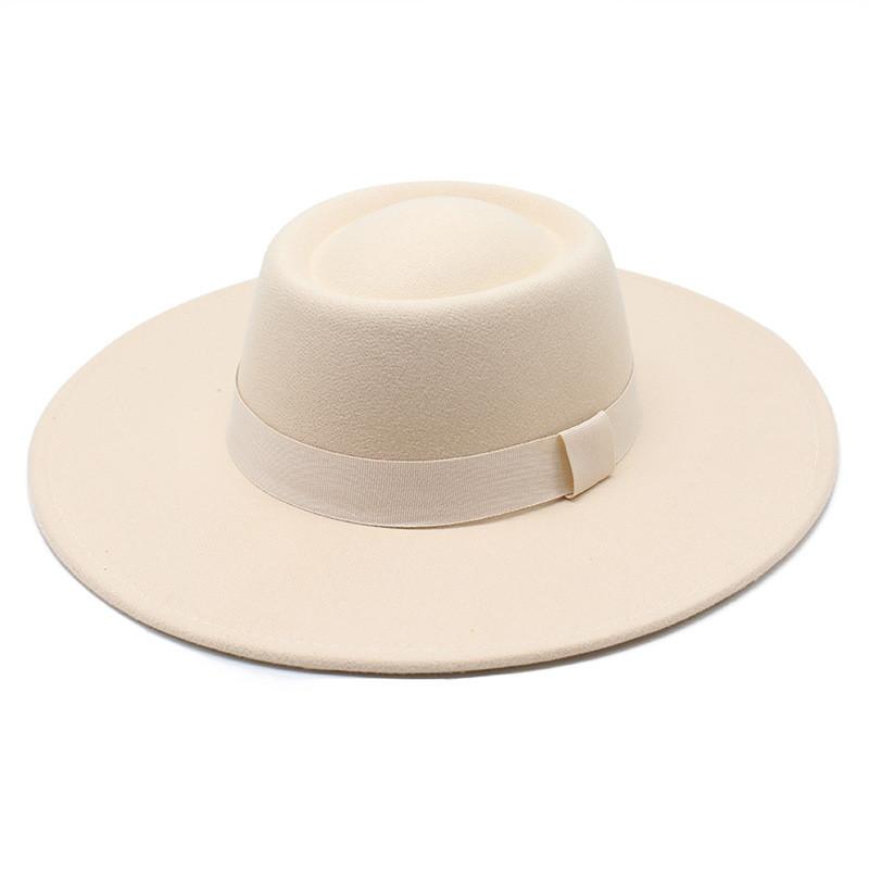 Wool Felt Bowler Hat For Men Women With Wide Brim Sun Protection And Breathability