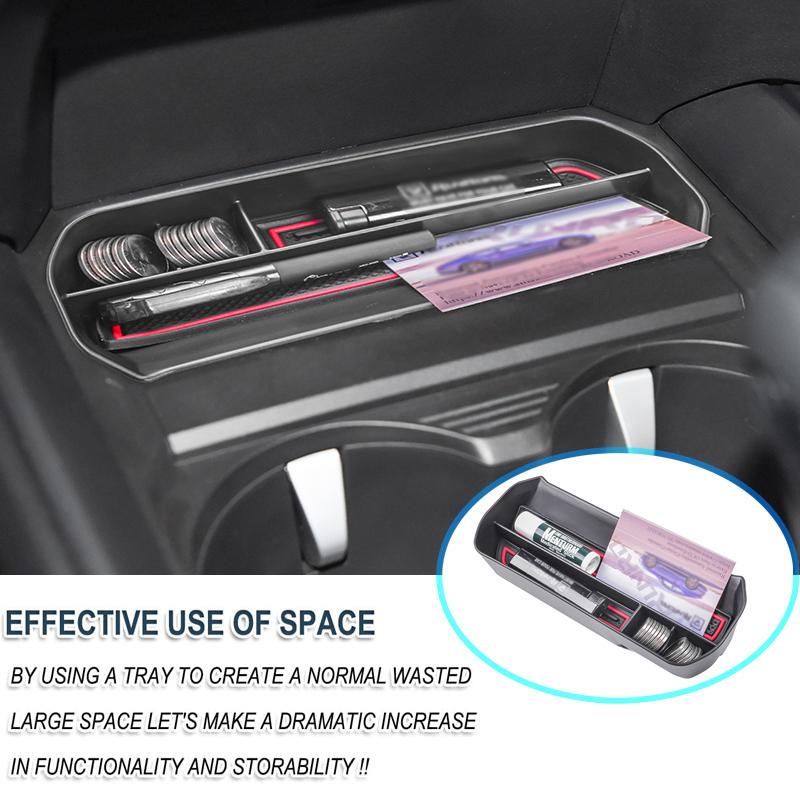 Center Console Organizer Compatible For Mazda CX50  Accessories + Mazda CX-50 CX 50 Armrest Insert Tray Storage Box