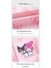 Kuromi Girls' Long Sleeve Sun Protection One-Piece Swimsuit for Kids - Professional Training Boxer Style