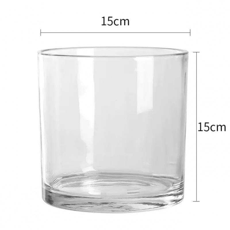 Thick Acrylic Square Vase & Fish Tank for Hydroponic Plants and Flowers