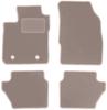 Beige Velour Floor Mats For: Ford Ka+ Hatchback (2014-)
