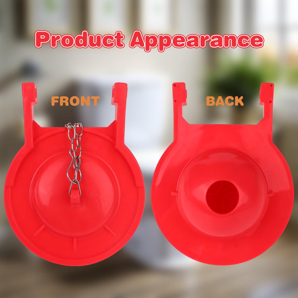 2 Pcs Toilet Flapper 3 Inch High Premium Toilet Flapper Replacement Universal Toilets Tank Water Saving Rubber Flush Valve Flapp