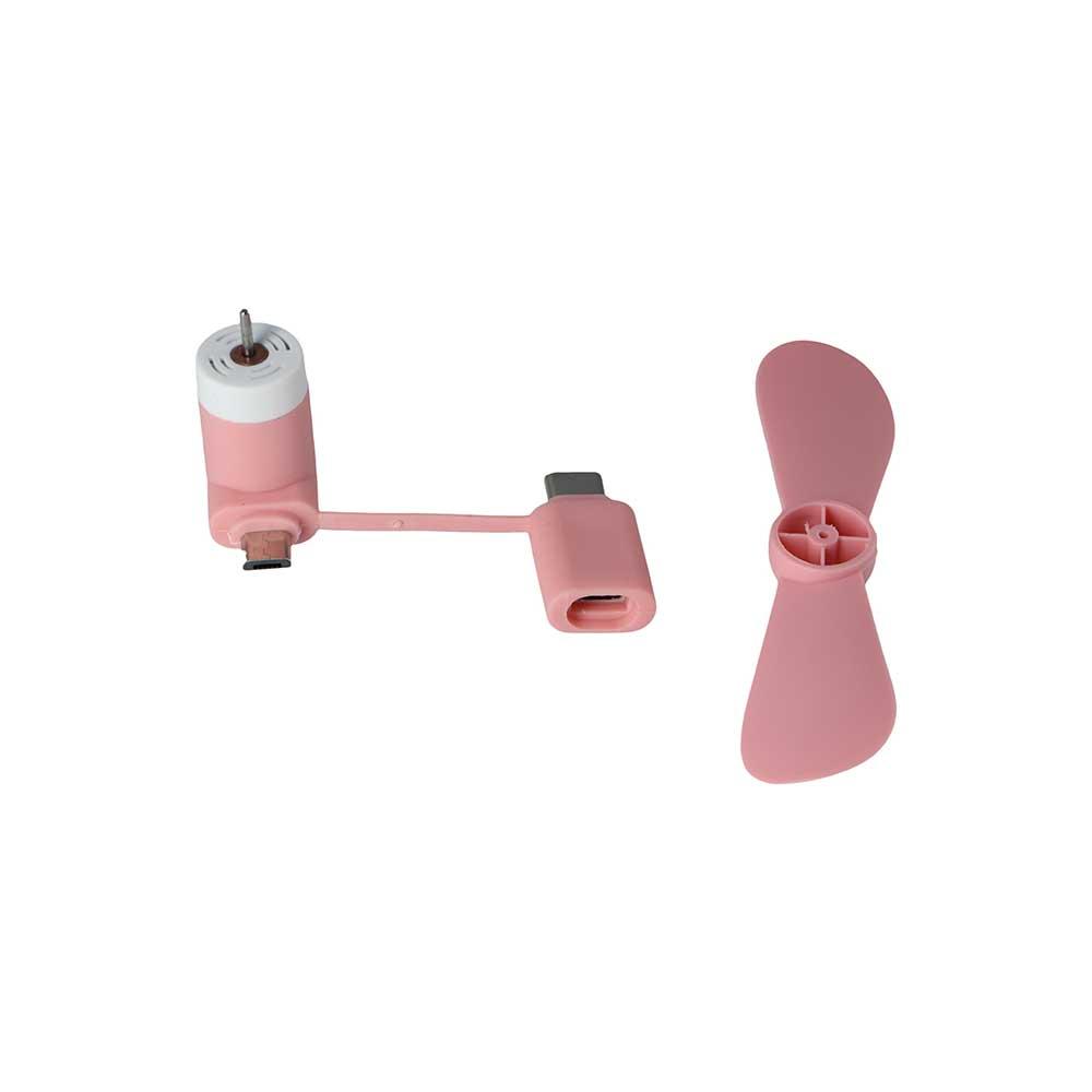 Tragbarer USB-Lüfter Typ C, Mini-Lüfter, universeller USB-Lüfter für Mobiltelefone