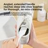 Special Long-handled Hanging Shoe Brush for Cleaning Shoes. Plastic Household Product That Is Gentle On Shoes. Shoe Cleaning Wonder.
