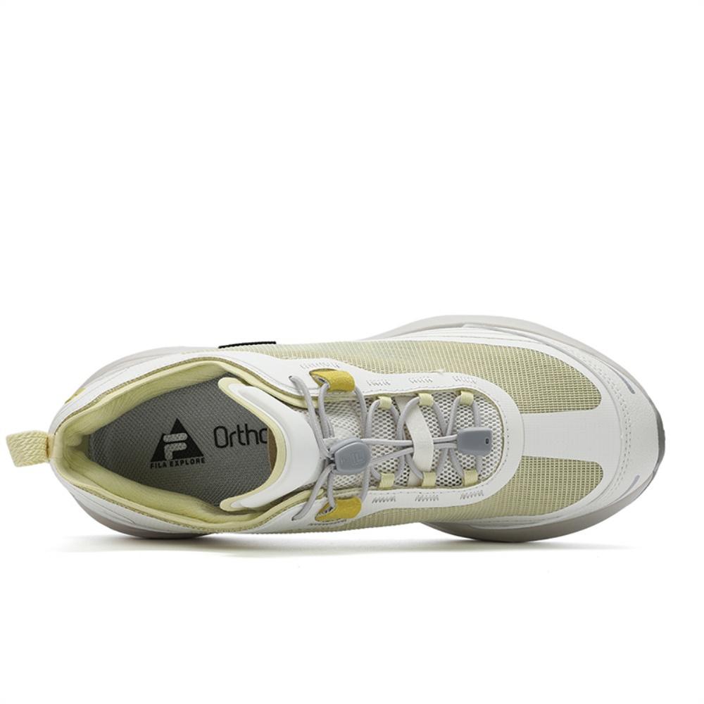 New FILA NUVOLE 3 Cushioning Low Top Outdoor Shoes Women's Coconut Pulp White A12W521207FCA