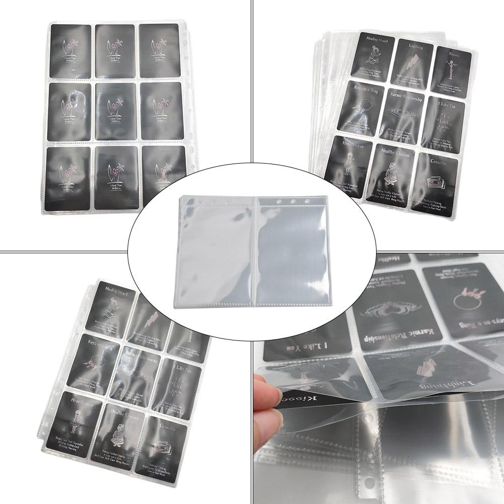 10pcs A5 Binder Sleeves A5 Sleeves Cards KPOP Lomo Cards Photo Album Binder