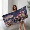 Fantasy Anime F-Fairy T-Tail Big Microfiber Beach Towels Quick Dry Towel Sand Beach Towels Pool Towel for Travel Swim Pool Yoga