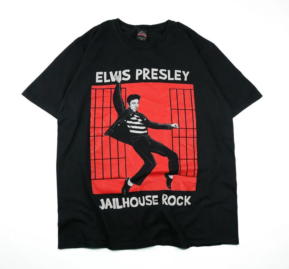 Vintage 1990s Elvis Presley Jailhouse Rock T-Shirt 4XL