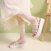 Thick-soled cool slippers, versatile with skirts, two sandals, summer new small one-word drag