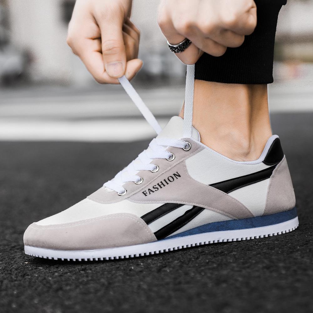 Casual shoes men's thin breathable fashion white shoes trend versatile autumn new youth running shoes men