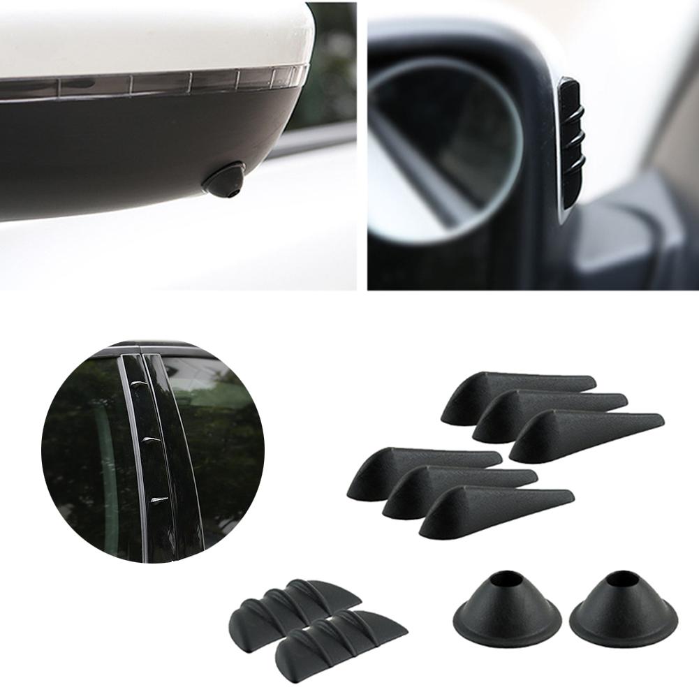 General Car Modified Deflector Automotive Spoiler Car Anti-collision Anti-noise Strip Wind Noise Reduction Decorative Strips