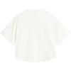 Puma Loose Fit Pullover Round Neck Casual Breathable Short Sleeve T-Shirt Women Tops Off-White 628765-87