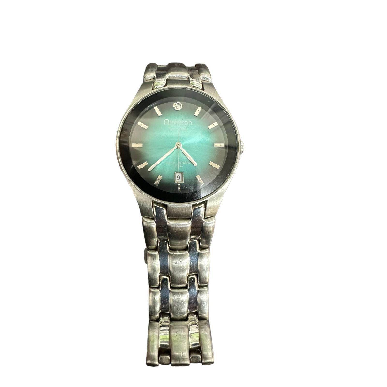 Used [Good Condition Diamond] Armitron Watch with Diamond Made in Japan