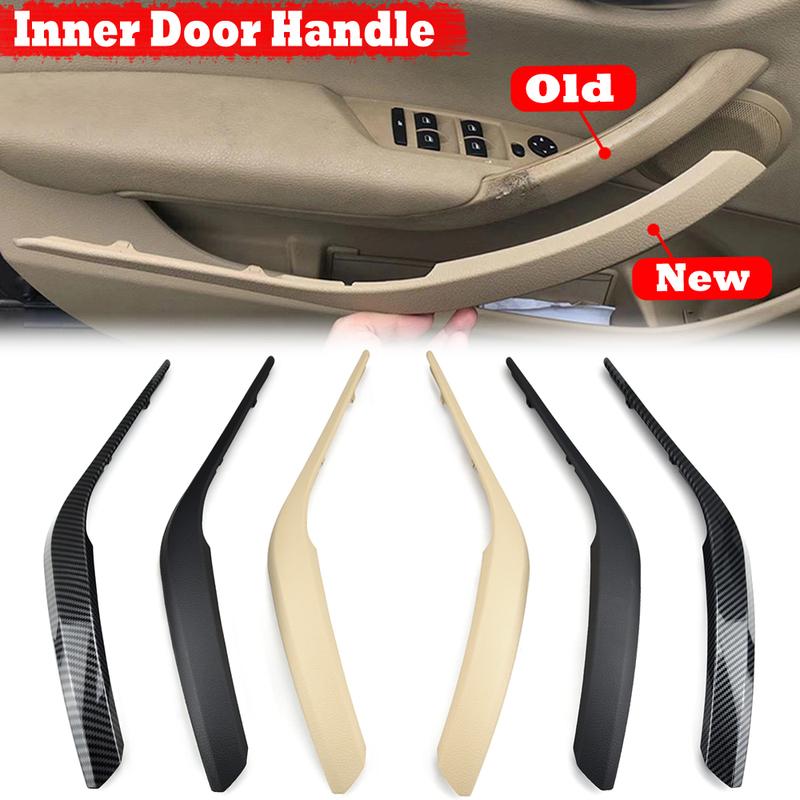 Auto Left Right Interior Door Armrest Pull Trim Cover Beige Black silvery Car Inner door Panel handle For BMW X1 E84 2010-2016