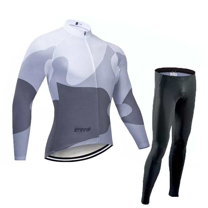 2023 Cross-border Cycling Suit Tour De France Long-sleeved Suit for Summer Breathable Events