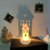 Silicone Mould House Candlestick Resins Molds Love House Candle Holder Mould