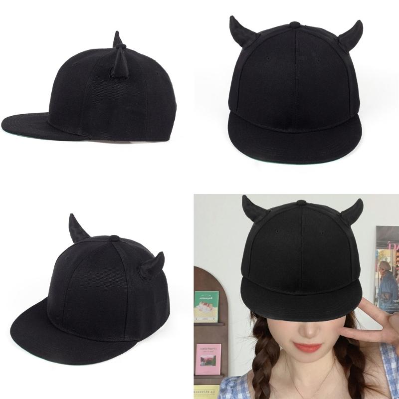 Cool Horn Breathable Baseball Cap Unisex Adult Sports Hat Outdoor Activity
