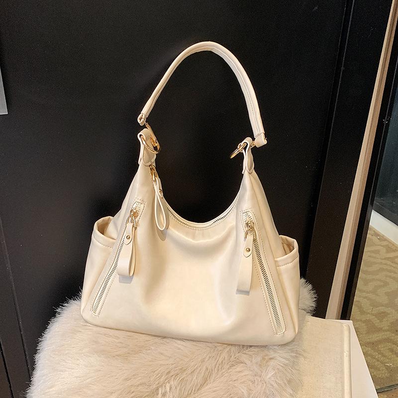 High Sense Work Underarm Tote Bag Women's New Large-capacity Commuting Fashion Versatile Shoulder Messenger Bag