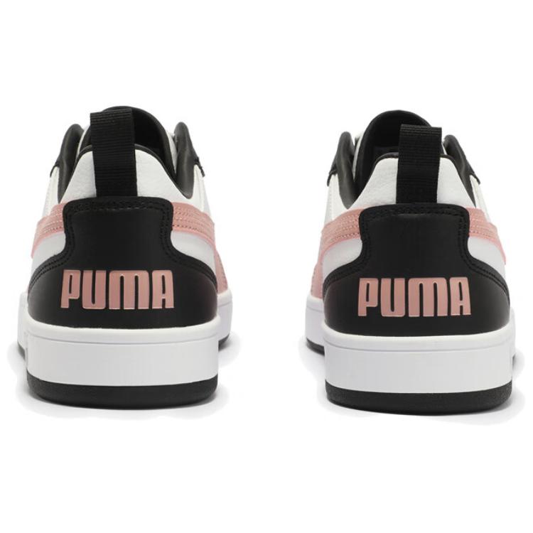 New PUMA DRIBBLE Low Top Casual Shoes Unisex White Pink 400326-01