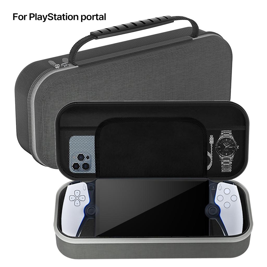 Remote Player Protective Travel Carrying Case Bag Shockproof Hard EVA Shell Storage Cover Anti-Fall Suitable for Portal