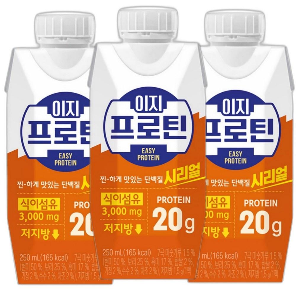 Lotte Well Foods Easy Protein Cereal Drink 250ml 3 Pcs Ingredients: May Be Subject To Change At the Manufacturer’s | 250ml 3 Pcs