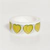 5m Washi Tape Heart Cake Pattern Black White Decorative Paper Tape for Journaling Sealing Stickers Stationery Ins Style