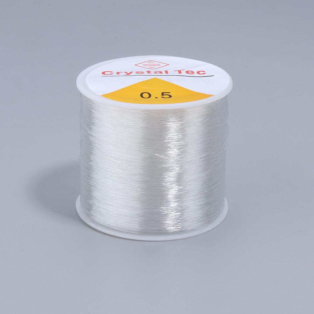 0,4-1 mm Kristall Elastische Schnur Dehnbares Seil Perlenfaden Schnüre Fäden Für Schmuckherstellung DIY Handgemachtes Perlenarmband Zubehör