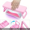 Nail Art Hand Rest Pillow Folding Nails Armrest Manicure Technician Hand Support Nail Salon Wrist Relax Holder for Nail Arm Rest
