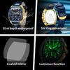 OLEVS Brand Watch Men's Business Quartz Watch Multi Functional Leather Strap 3661