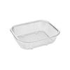 SP Sauce Stainless Steel Square Fry Basket with Stand and Oil Draining Tray