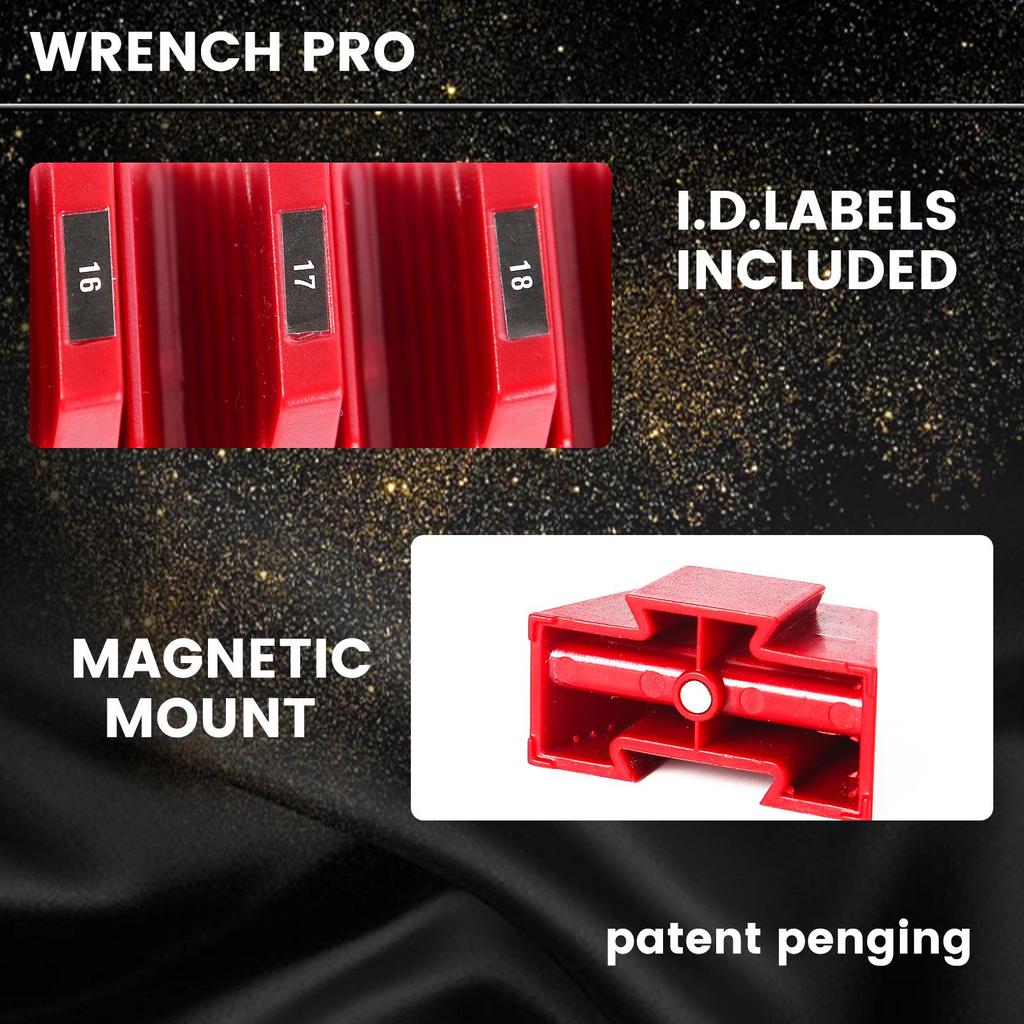 Multifunctional Wrench Holder and Storage Rack for Tools