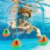 2 Stück Tauchringe für durch die Tür Schwimm-Durchgangstür Schwimmbad Unterwasserspielzeug