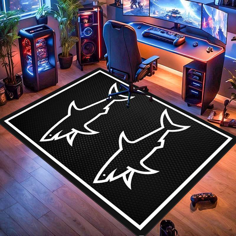 Exquisite Paul & Shark themed carpet, suitable for living room, bedroom, game room, computer room and home décor.